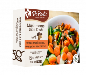 Vegan Mix with Mushrooms , Courgettes and Carrots